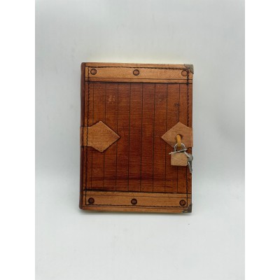 KRAFTON DERİ DEFTER / KİLİTLİ BÜYÜK BOY