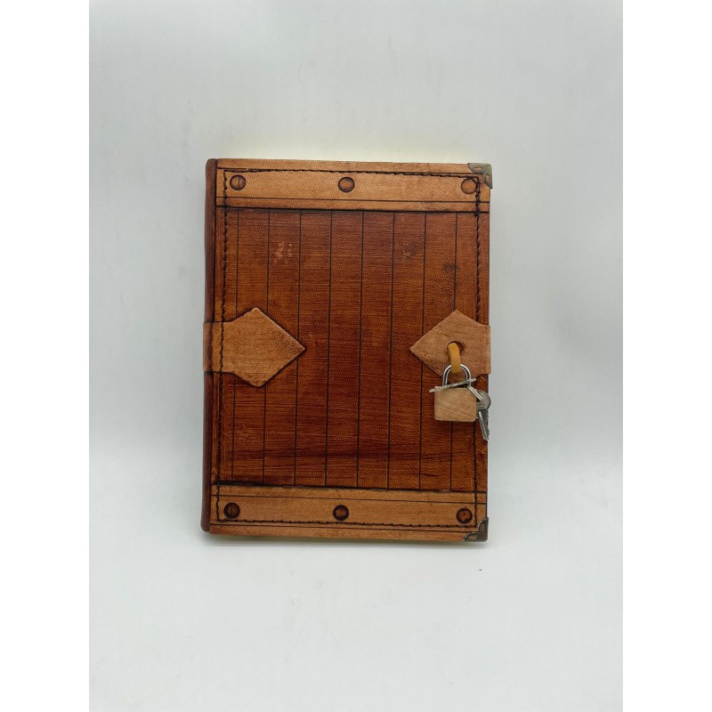 KRAFTON DERİ DEFTER / KİLİTLİ BÜYÜK BOY