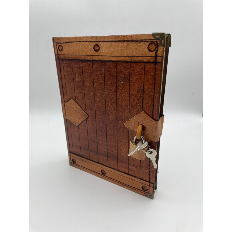 KRAFTON DERİ DEFTER / KİLİTLİ BÜYÜK BOY