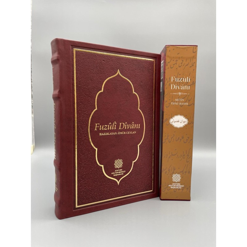 Fuzûlî Dîvânı Menu banner Atatürk Kültür Merkezi Yayınları