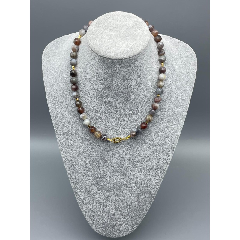 BOTSWANA AKİK KOLYE