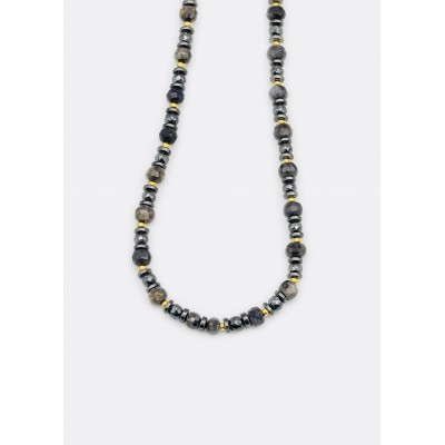 HEMATİT TASARIM KOLYE