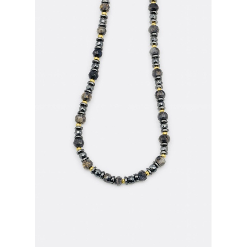 HEMATİT TASARIM KOLYE