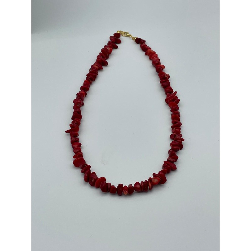 MERCAN DOĞAL TAŞ KOLYE