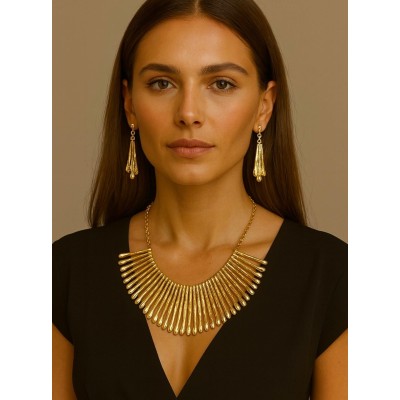 ALTIN - GÜMÜŞ KAPLAMA MODERN SET