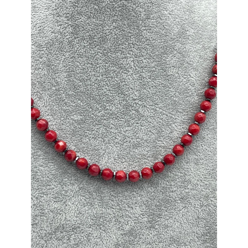 MERCAN - HEMATİT KOLYE