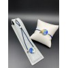 MURANO CAM BİLEKLİK -NAZAR- LACİVERT
