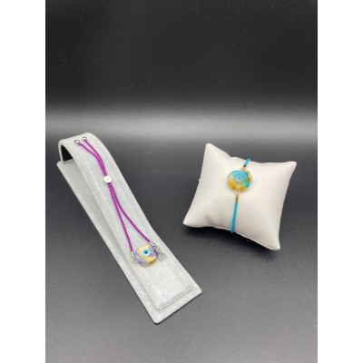 MURANO CAM BİLEKLİK -NAZAR-MOR