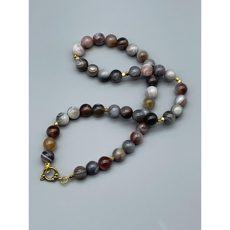 BOTSWANA AKİK KOLYE