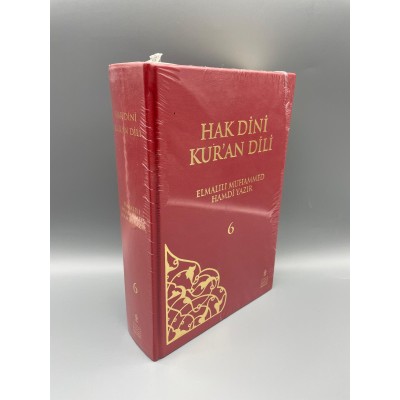 HAK DİNİ KUR'AN DİLİ  (6.CİLT)