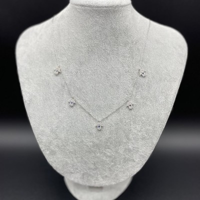 FATMA ANA ELİ -  GÜMÜŞ  KOLYE