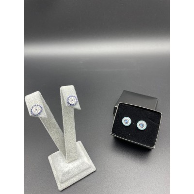 NAZAR BONCUK KÜPE - LACİVERT