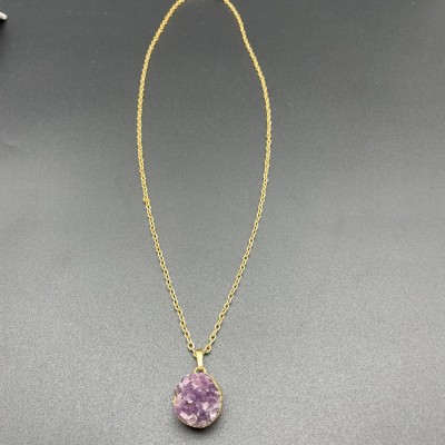 AMETİST KOLYE (MOR  )