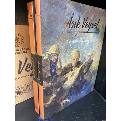 AŞIK VEYSEL  2 CİLT - AŞIK VEYSEL ANMA VE ARMAĞAN