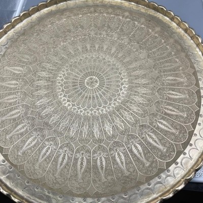 BAKIR KAPLAMA SİNİ - TEPSİ