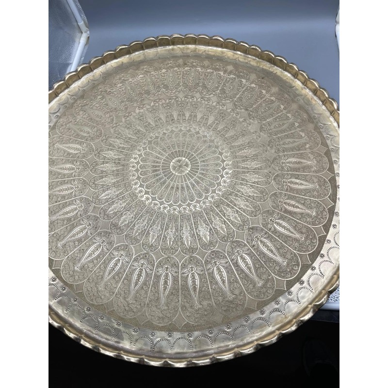 BAKIR KAPLAMA SİNİ - TEPSİ