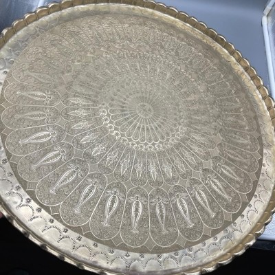 BAKIR KAPLAMA SİNİ - TEPSİ