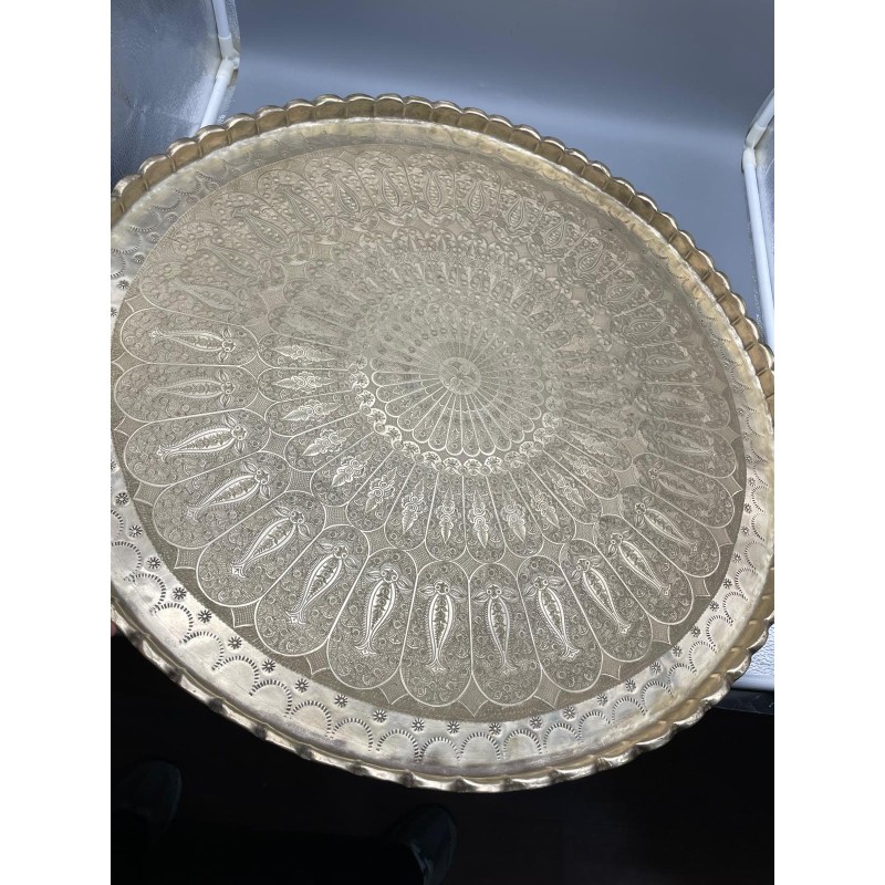 BAKIR KAPLAMA SİNİ - TEPSİ