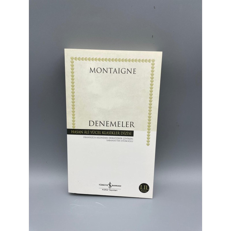 DENEMELER   MICHEL  DE MONTAIGNE