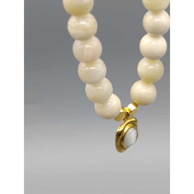 AYTAŞI KOLYE - ALTIN KAPLAMA DETAY