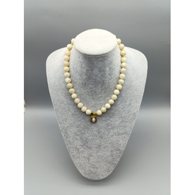 AYTAŞI KOLYE - ALTIN KAPLAMA DETAY