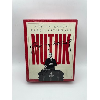 HATIRATLARLA KARŞILAŞTIRMALI NUTUK (KUTULU - CİLTLİ)