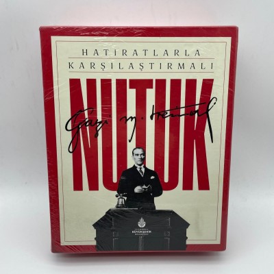 NUTUK (HATIRATLARLA KARŞILAŞTIRMALI) - (KUTULU - CİLTLİ)