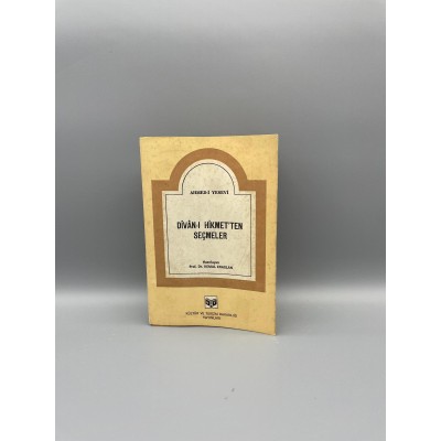 DİVAN-I HİKMET'TEN SEÇMELER 1.Baskı AHMED-İ YESEVİ