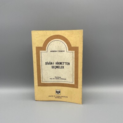 DİVAN-I HİKMET'TEN SEÇMELER 1.Baskı AHMED-İ YESEVİ