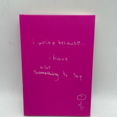 DEFTER-I WRITE BECAUSE / I HAVE A LOT TO SAY 