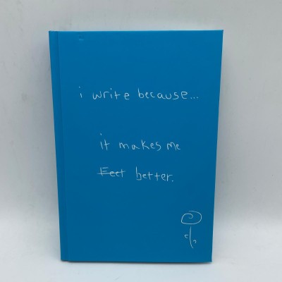DEFTER-I WRITE BECAUSE / IT MAKES ME BETTER (MAVİ)