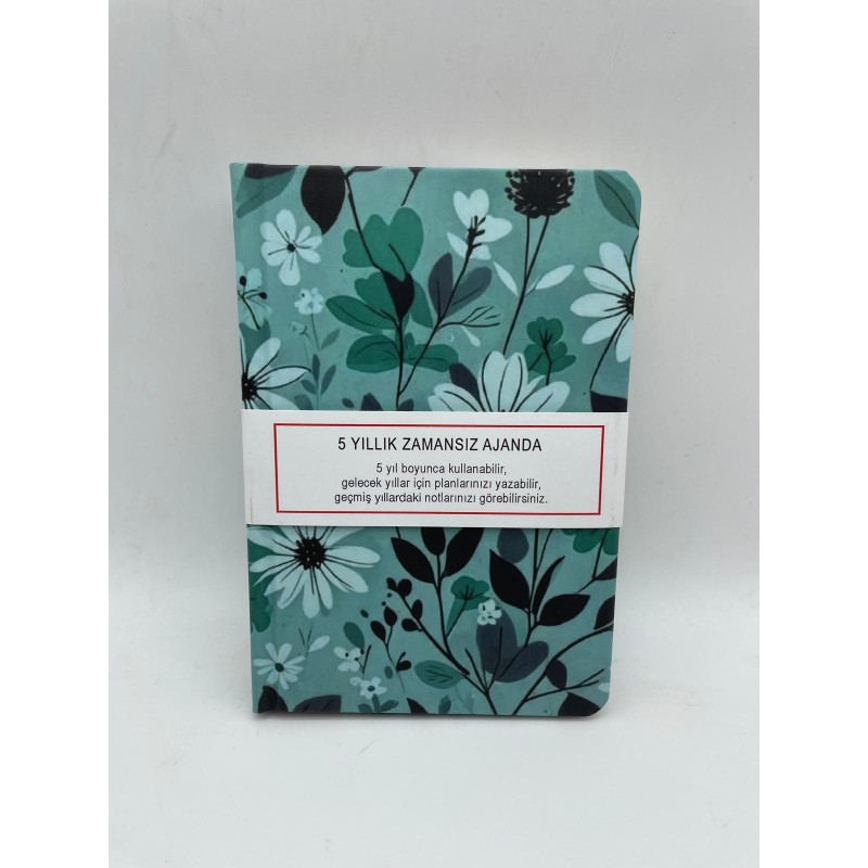5 YILLIK ZAMANSIZ AJANDA / TURKUAZ GARDEN