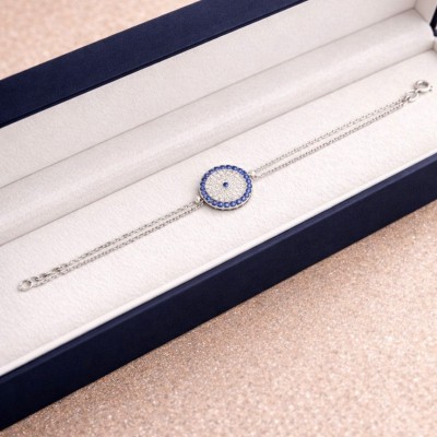 GÜMÜŞ BİLEKLİK - NAZAR BONCUKLU 