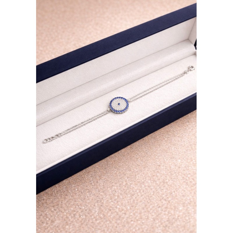 GÜMÜŞ BİLEKLİK - NAZAR BONCUKLU