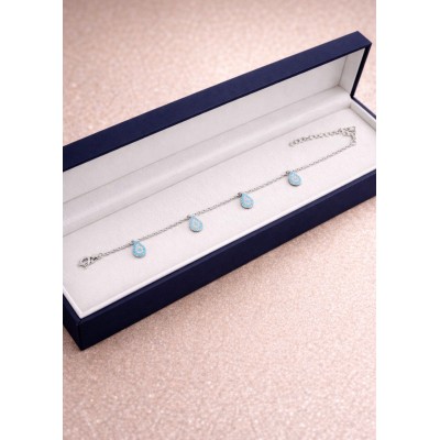 GÜMÜŞ BİLEKLİK - SIRALI DAMLA