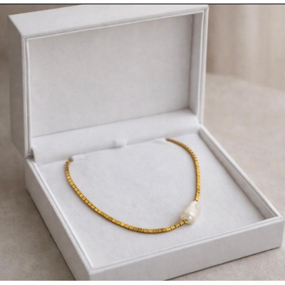 HEMATİT İNCİ TASARIM ( GOLD)