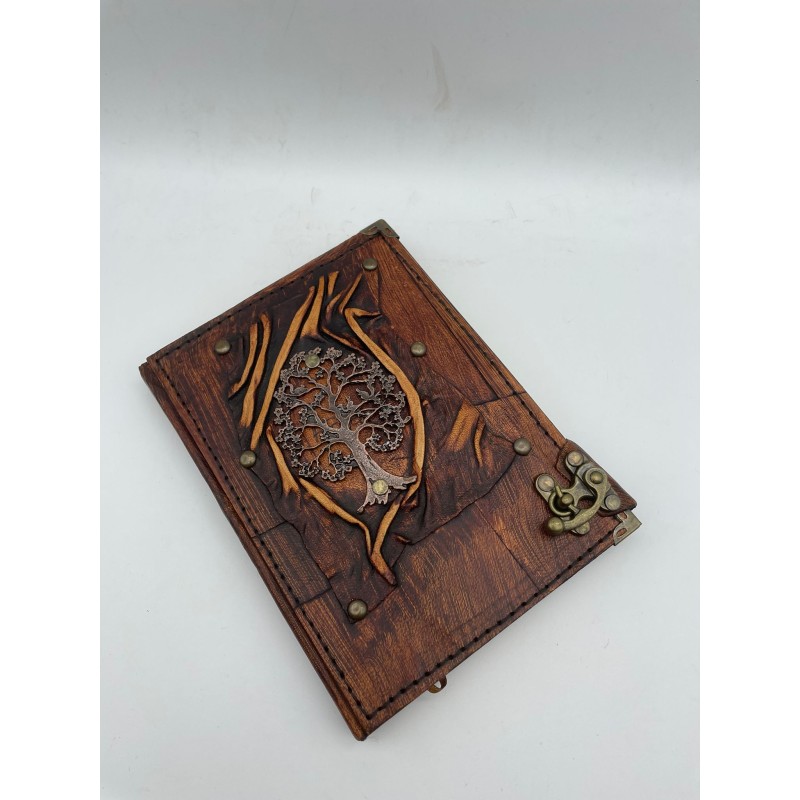 KRAFTON DERİ DEFTER / HAYAT AĞACI ORTA BOY