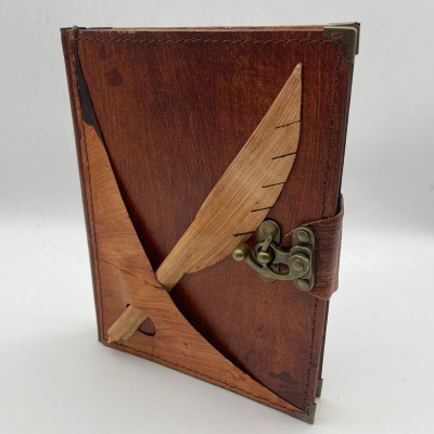 KRAFTON DERİ DEFTER / KALEMLİ  BÜYÜK BOY