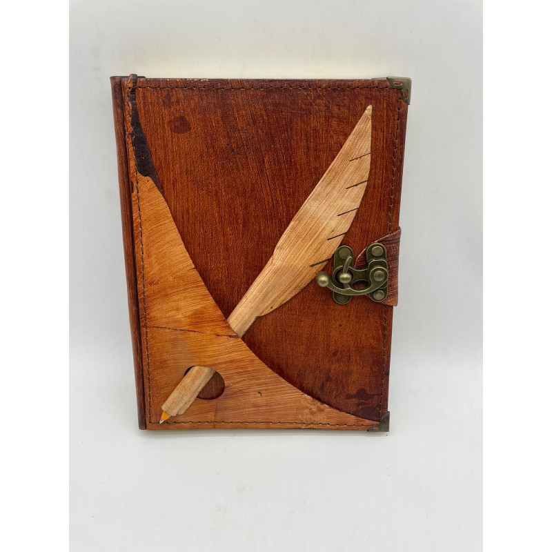 KRAFTON DERİ DEFTER / KALEMLİ  BÜYÜK BOY