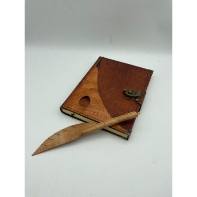 KRAFTON DERİ DEFTER / KALEMLİ  BÜYÜK BOY