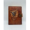 KRAFTON DERİ DEFTER / KALPLİ  ORTA BOY
