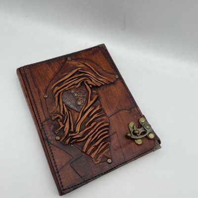 KRAFTON DERİ DEFTER  (KALPLİ BÜYÜK BOY)