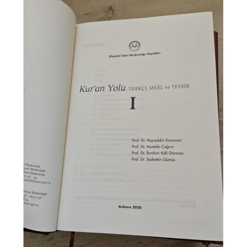 KURAN YOLU (TÜRKÇE MEAİL VE TEFSİR)