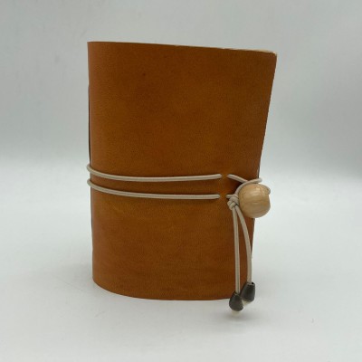 KRAFTON BONCUKLU DERİ DEFTER TURUNCU