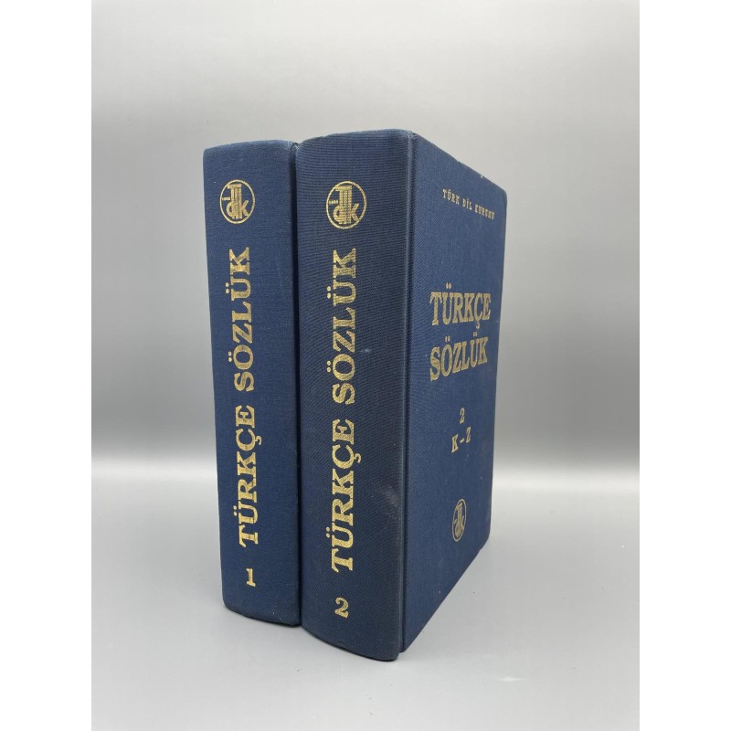 TÜRKÇE SÖZLÜK 1-2 CİLT (TÜRK DİL KURUMU)