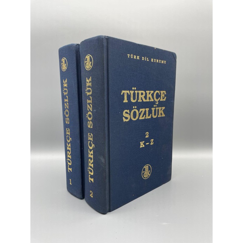 TÜRKÇE SÖZLÜK 1-2 CİLT (TÜRK DİL KURUMU)