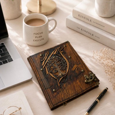 KRAFTON  DERİ DEFTER /HAYAT AĞACI BÜYÜK BOY