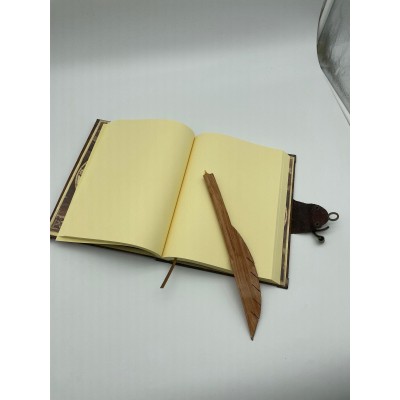 KRAFTON DERİ DEFTER / KALEMLİ  BÜYÜK BOY