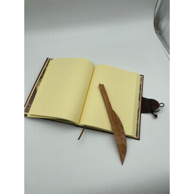 KRAFTON DERİ DEFTER / KALEMLİ  BÜYÜK BOY